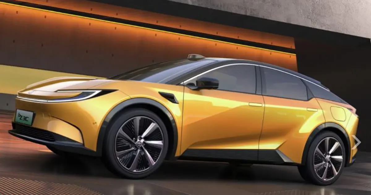 Toyota New EV Unveiled, Toyota is going to bring BZ3C and BZ3X EV, amazing design