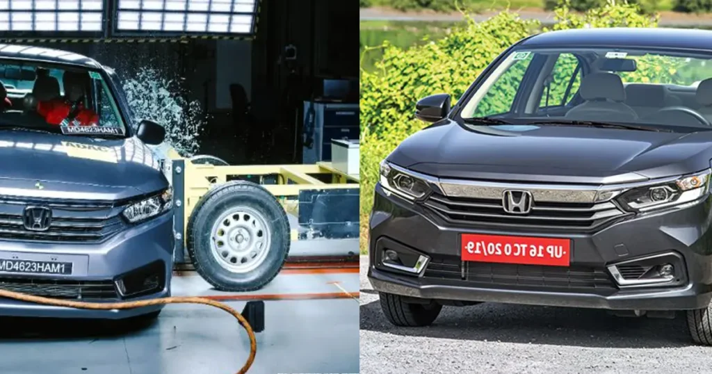 Honda Amaze Crash Test