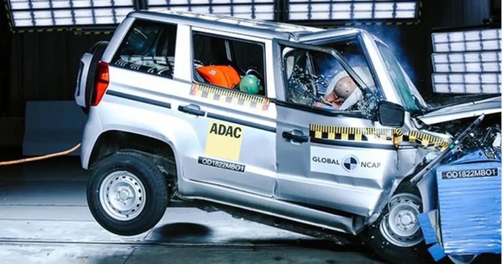 Mahindra Bolero Neo Crash Test