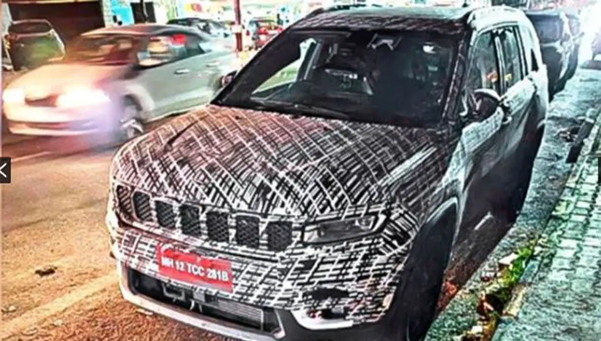 Jeep Meridian Facelift will be launched with cool design, revealed in testing, will get ADAS technology and powerful engine