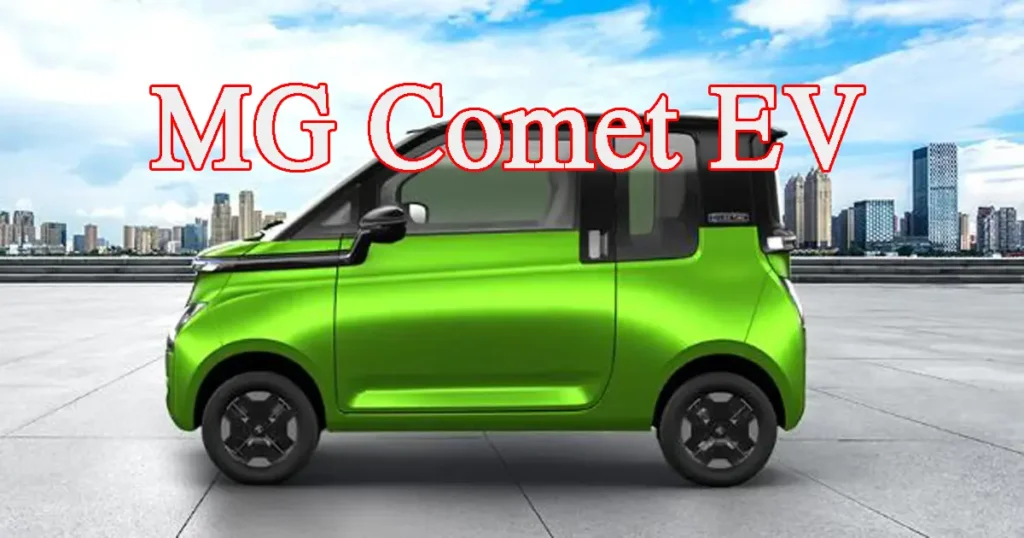 Get affordable MG Comet EV in great range, with all modern features