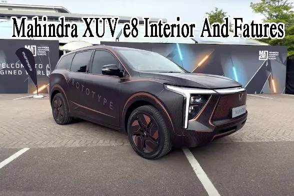 Interior design of Mahindra XUV e8 revealed, information revealed from patent
