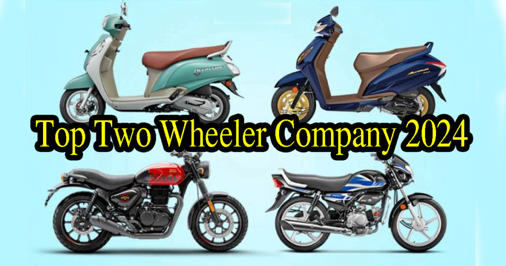 Top Two Wheeler Company in April 2024