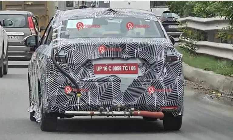 New Gen Honda Amaze is coming soon to rock the market, spy shots revealed during testing, Maruti Dzire and Hyundai Aura will be sweating