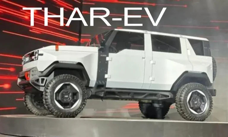 Mahindra will launch off-roading THAR EV in the market, it will be different from Thar Rocks