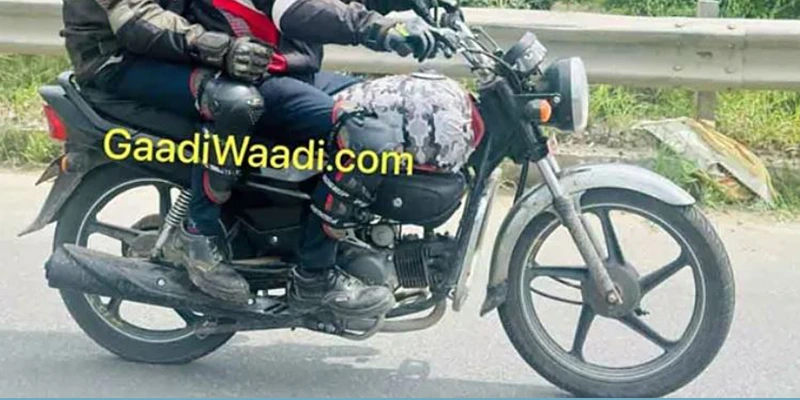 new Hero commuter bike spotted during testing