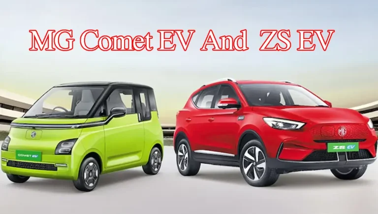 MG Comet EV and ZS EV now even more affordable with BaaS program