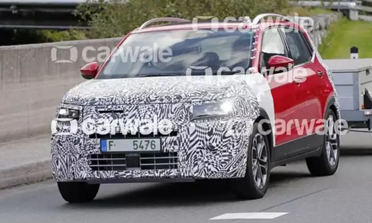 Skoda Kushaq Facelift SUV going to be launched in a new avatar, spotted during testing